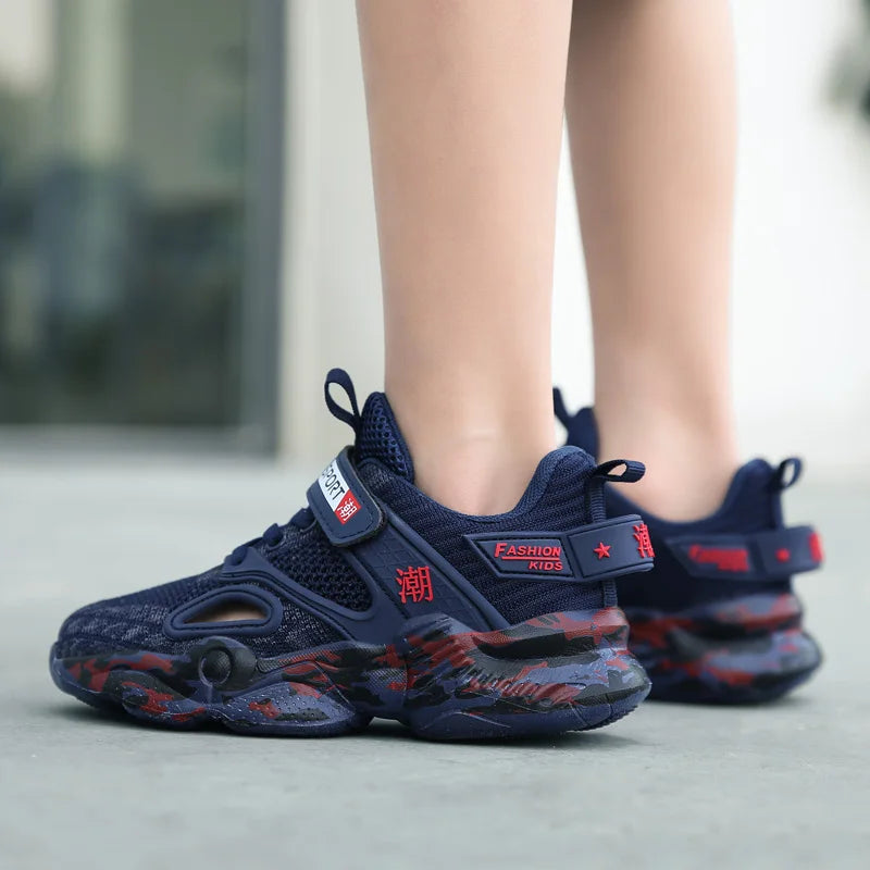 Boys’ Summer Casual Running Shoes – Fashion & Breathable