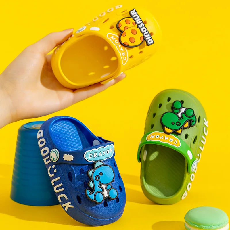 Baby Summer Sandals – Cartoon Garden & Beach Shoes for Boys & Girls