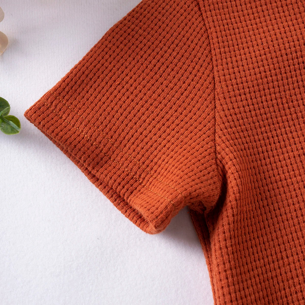 Cute Bear Short Sleeve & Breathable Shorts 2pcs Comfortable