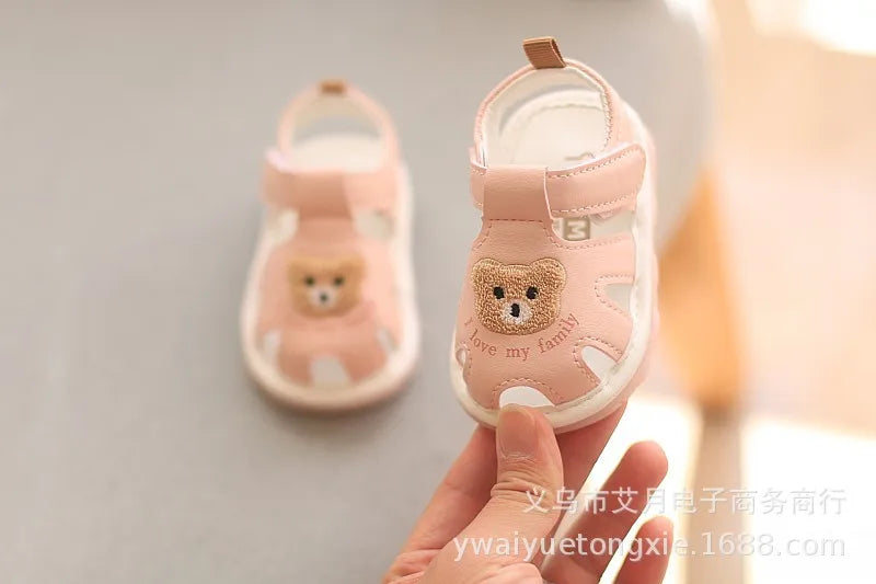 Baby Toddler Cartoon Sandals (0–2 Years)