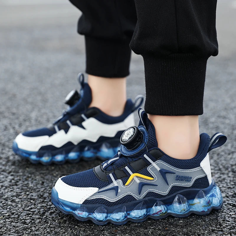 Kids Mesh Sport Sneakers – Comfortable Casual Running & Tennis Shoes