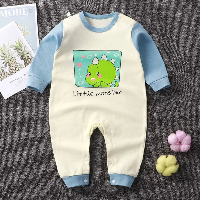 Cotton Baby Romper, Boys & Girls, One-Piece