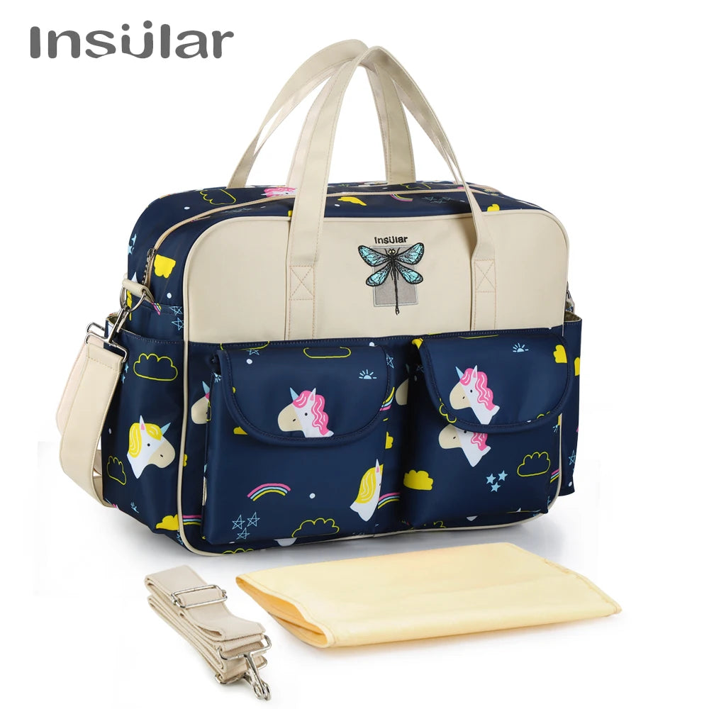 New Style Waterproof Diaper Bag – Large Capacity Multifunctional Maternity & Stroller Bag