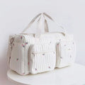 Women’s Maternity Cotton Tote Diaper Bag – Large Capacity