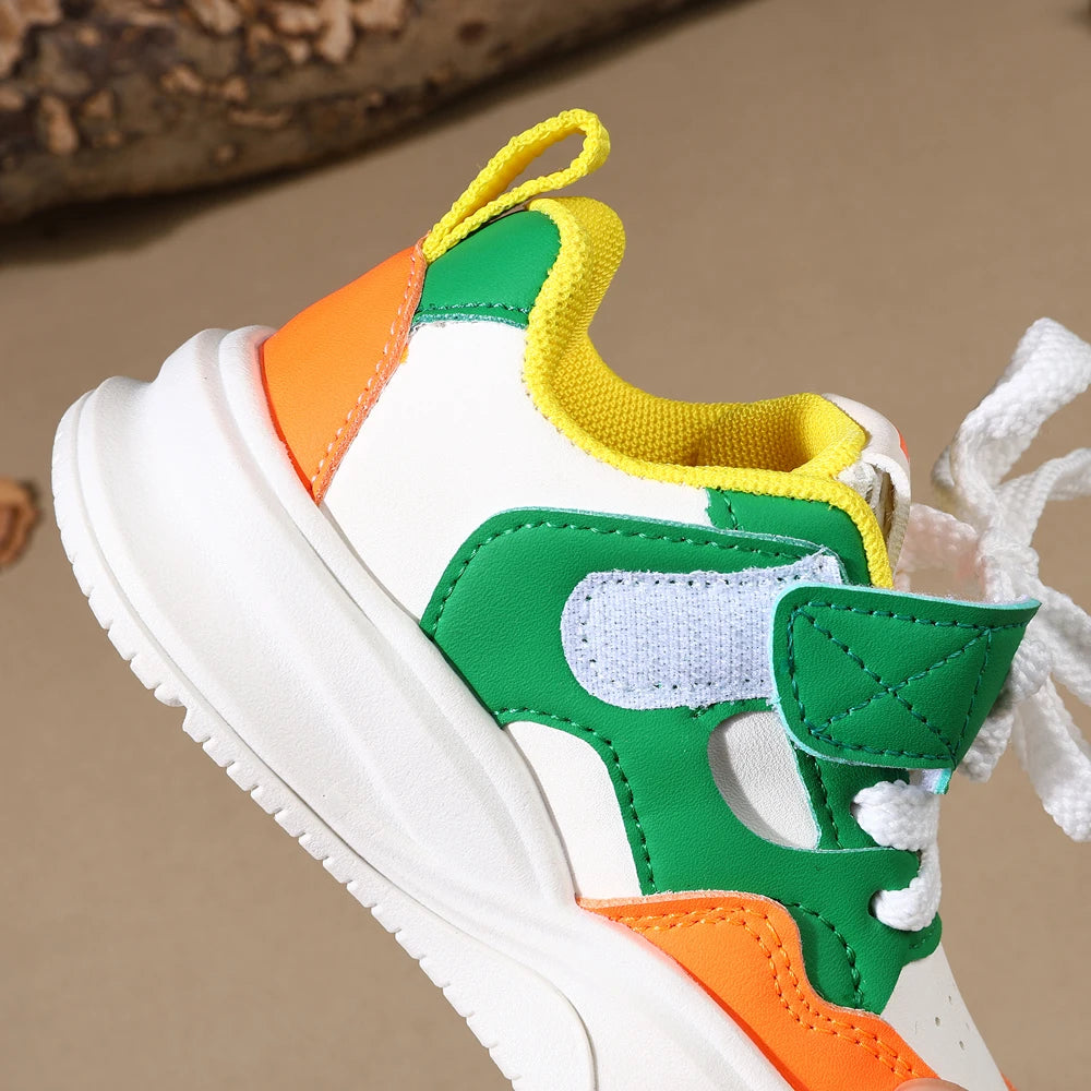 Kids’ Spring Sneakers – Soft Sole, Breathable Sports Shoes