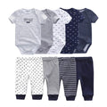 9 Pcs Unisex Newborn Clothing Sets