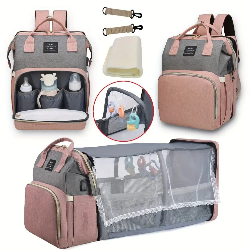 Portable Maternity Bag – Baby Travel & Diaper Organizer