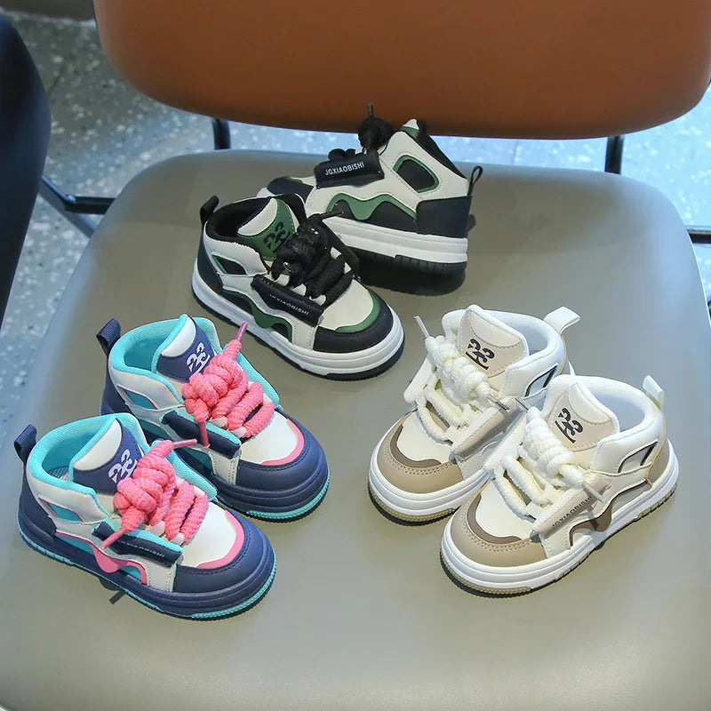 Kids’ Casual Sneakers – Soft, Non-Slip Sports Shoes