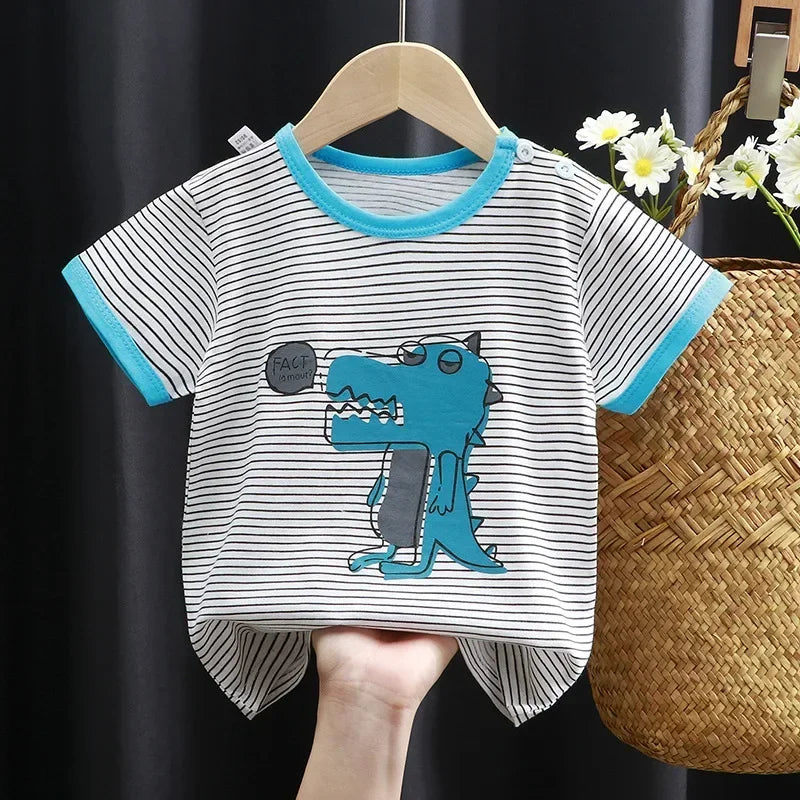 Kids Summer Cartoon T-Shirt 2025