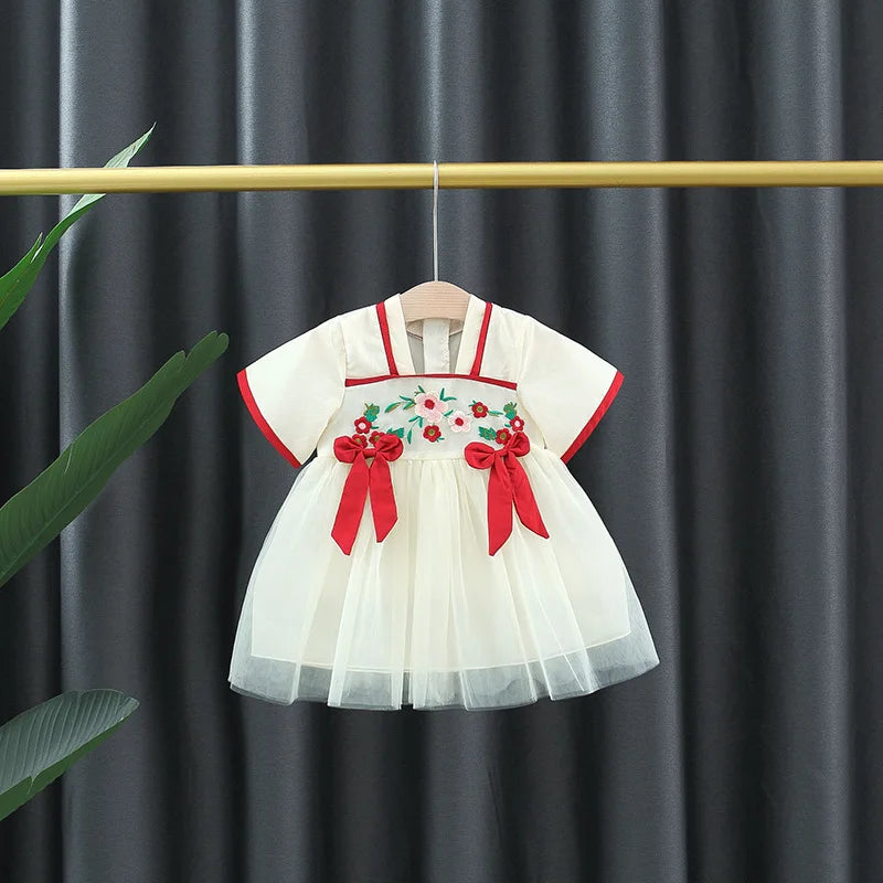 Party Mesh Dresses For Toddler Girl 0 To 3 Years Kids Costume