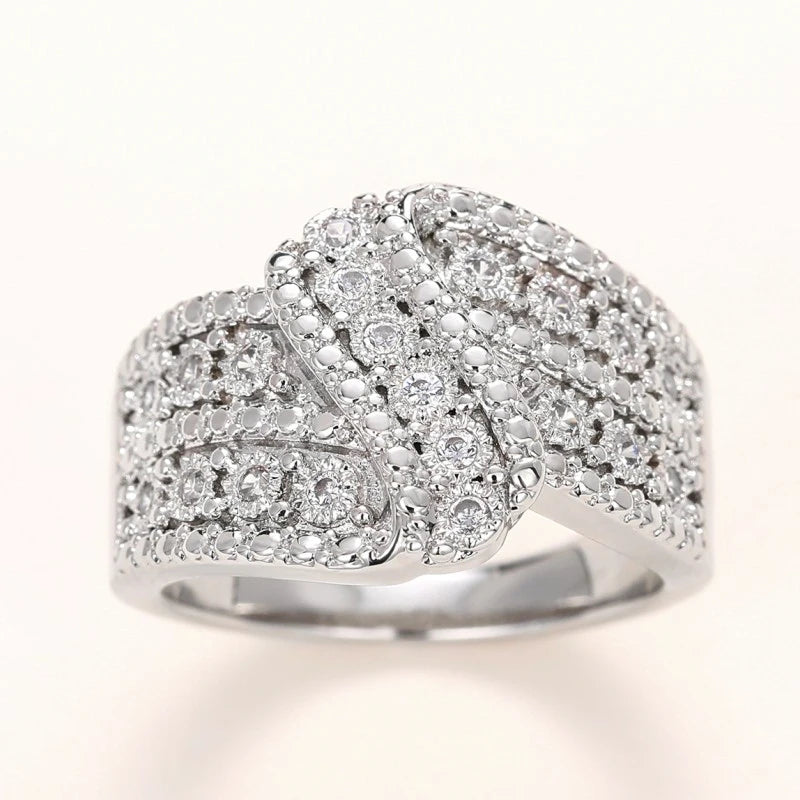 Caoshi Stylish With Zirconia Ring