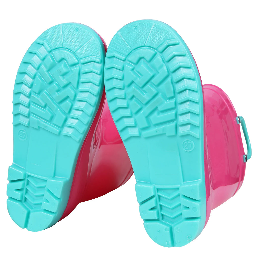 Kids Waterproof Rain Boots – Non-Slip Outdoor Rubber Shoes