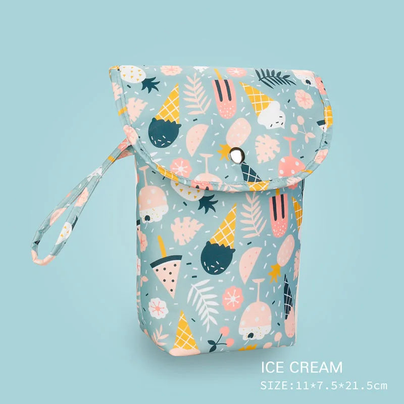 New Waterproof Baby Diaper Bag – Large Capacity Mommy Storage & Carrying Bag for Going Out