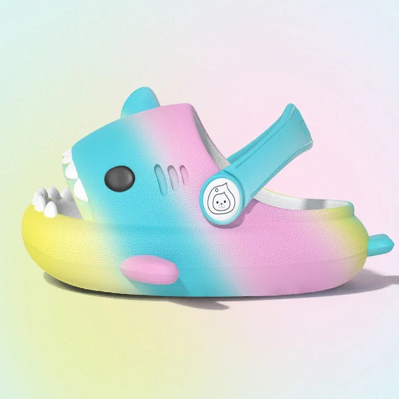 Kids Shark Sandals – Summer Beach Slippers for Boys & Girls