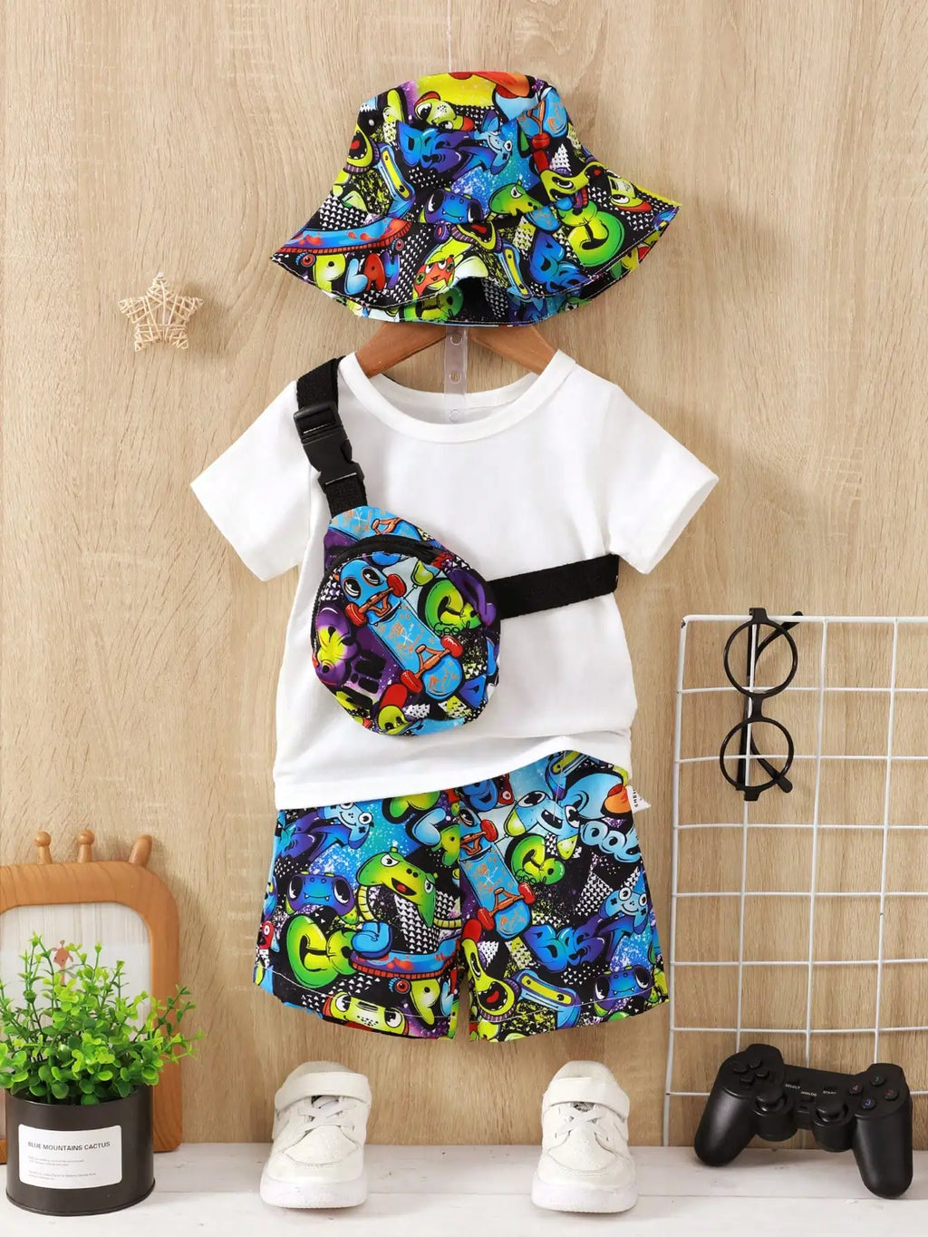 Baby Boy 4-Piece Street Style Set