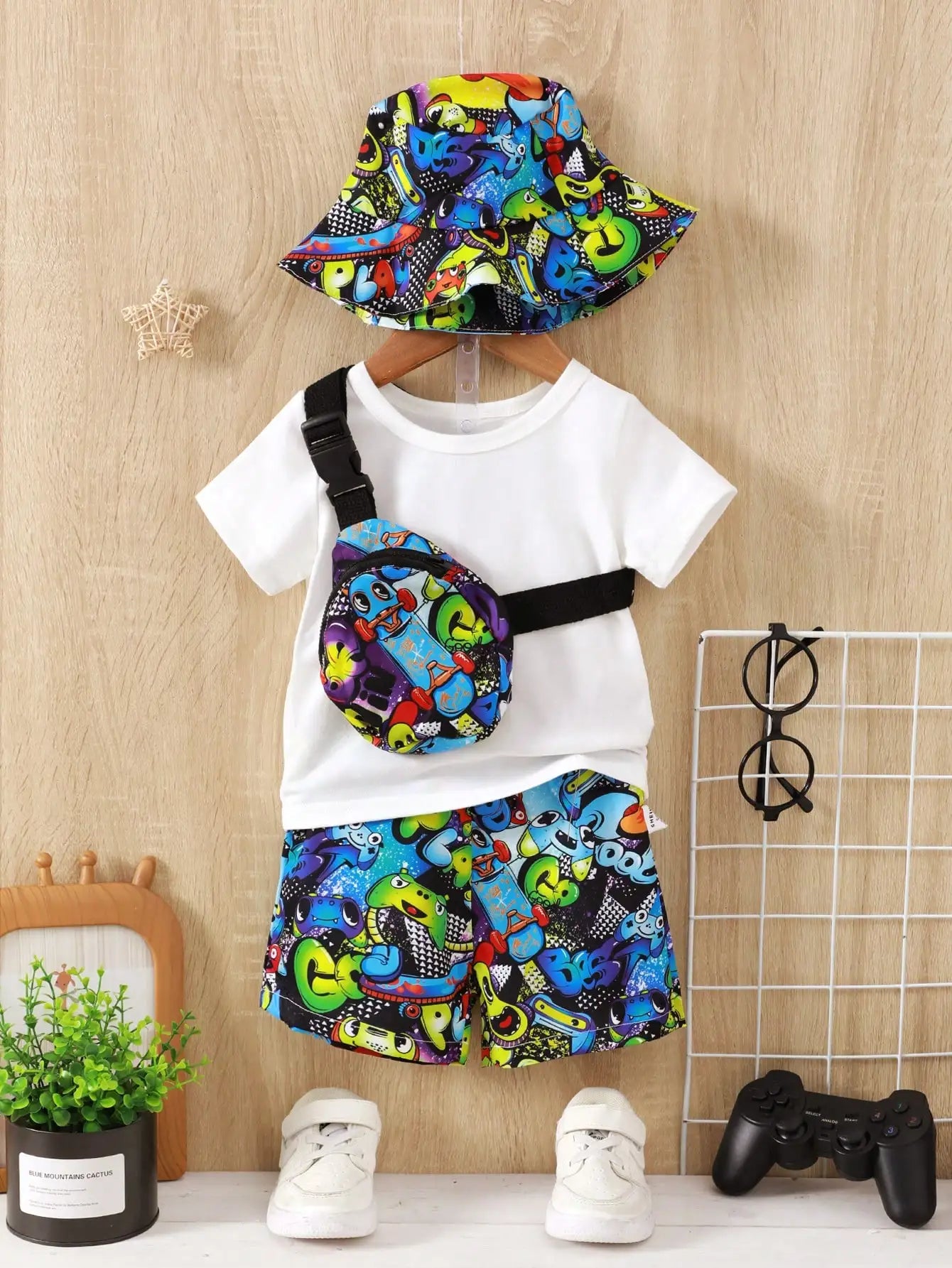 Baby Boy 4-Piece Street Style Set