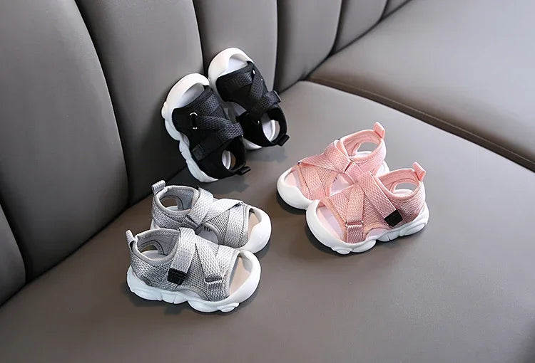 Kids 2025 Summer Sandals – Breathable First Walker Shoes