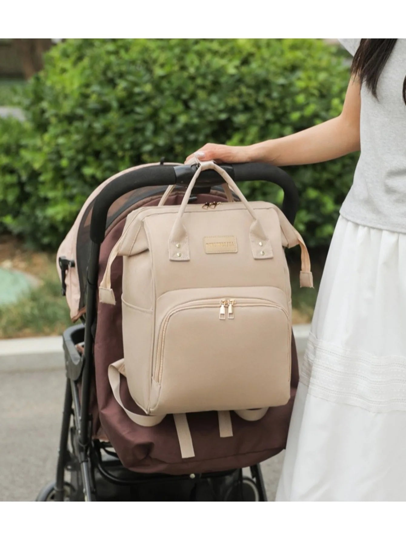 Baby Travel Diaper Backpack – Large Capacity Mommy Handbag for Baby Care & Outdoor Travel