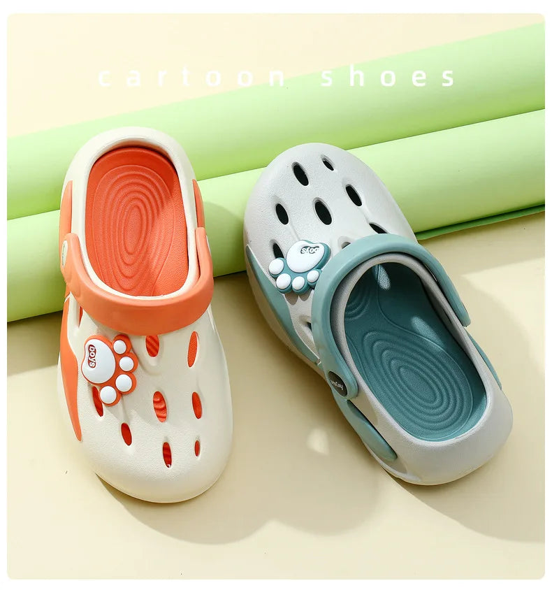Kids  Chunky Platform Sandals – Thick Sole EVA Non-Slip Shoes