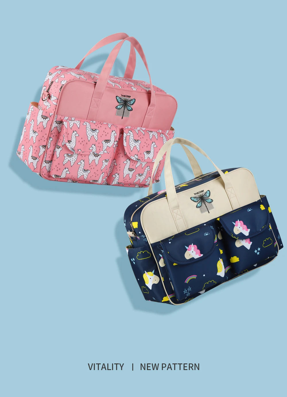 New Style Waterproof Diaper Bag – Large Capacity Multifunctional Maternity & Stroller Bag