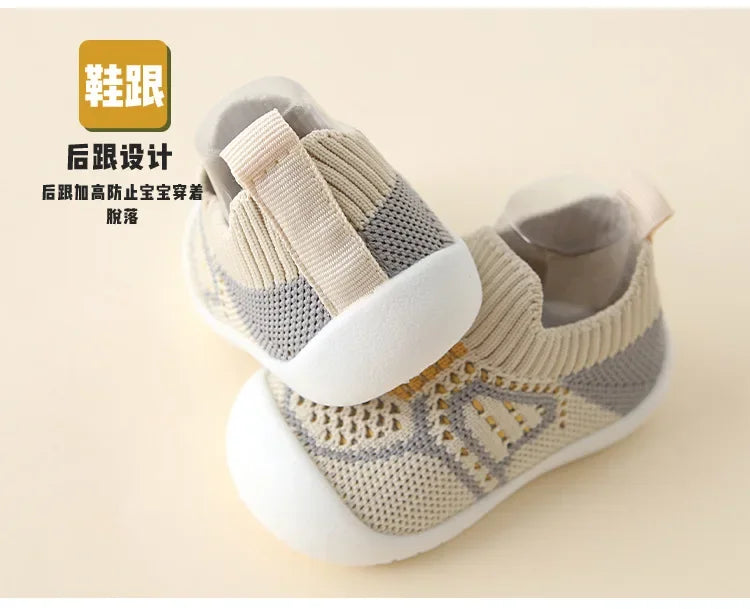 Baby Summer Shoes – Soft, Non-Slip, Breathable (0–5 Years)