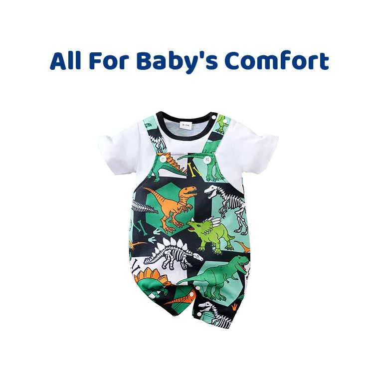 0-18 Short Sleeve Baby Bodysuit