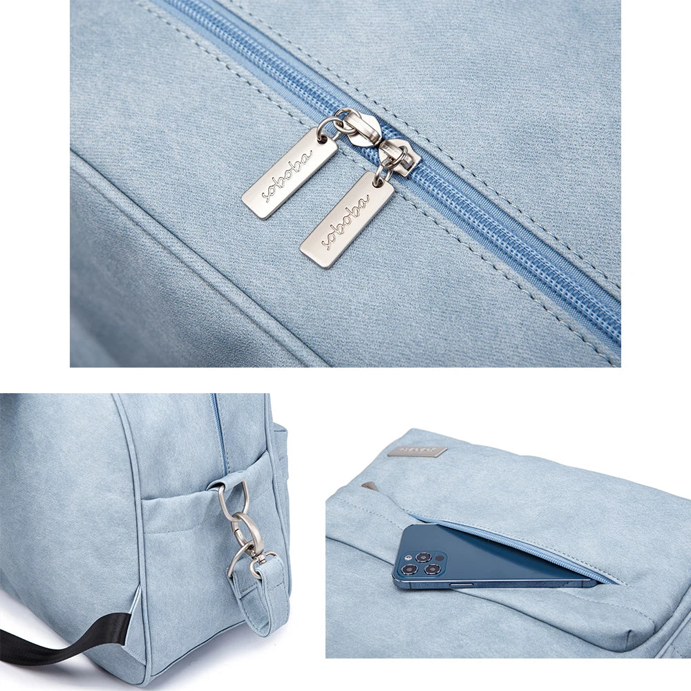 Soboba Waterproof Diaper Backpack – Stylish Baby Care & Changing Bag