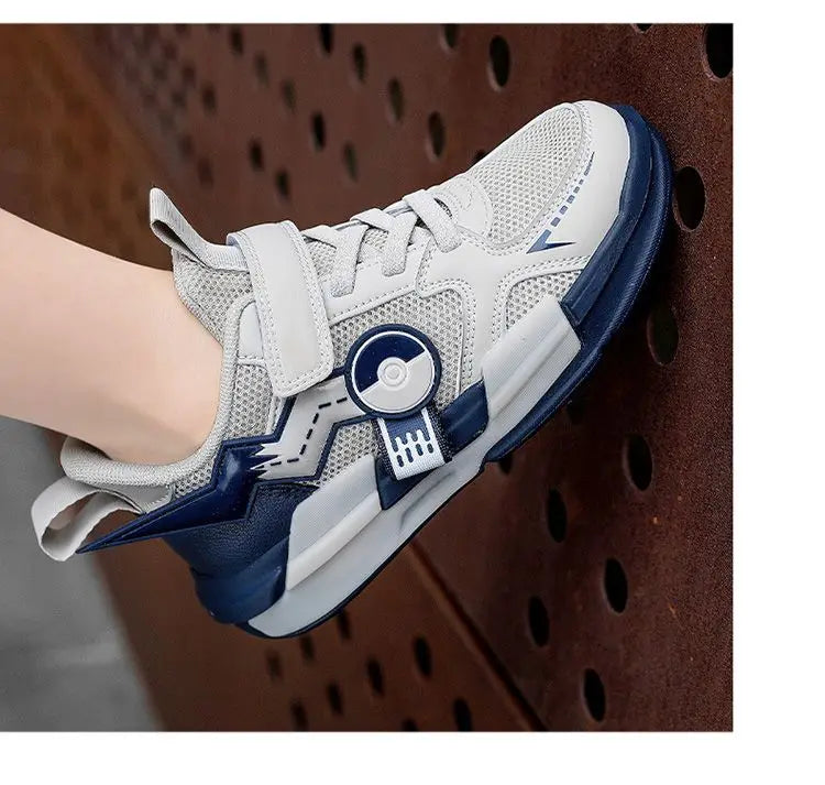 Kids Pokémon Pikachu Sneakers – Breathable Non-Slip Running Shoes