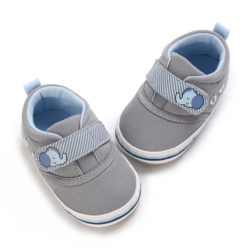 Baby First-Step Shoes (0–18M) – Soft Sole Non-Slip PU Leather Sneakers