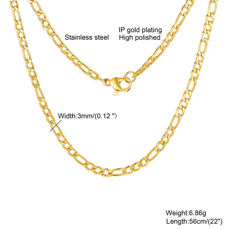 Figaro Chain Necklace