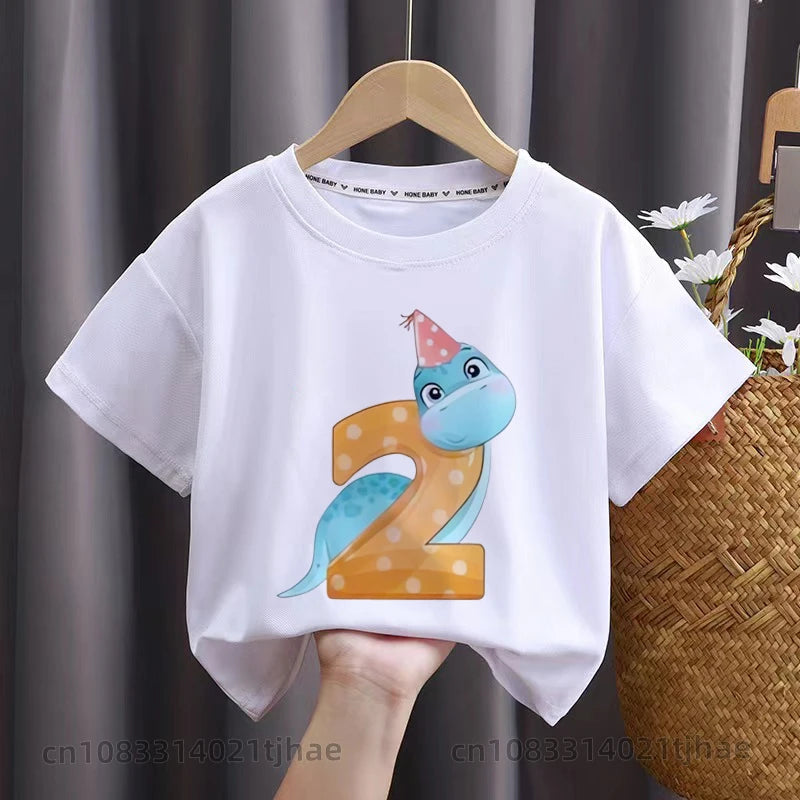 Cartoon Dinosaur Baby T-Shirt