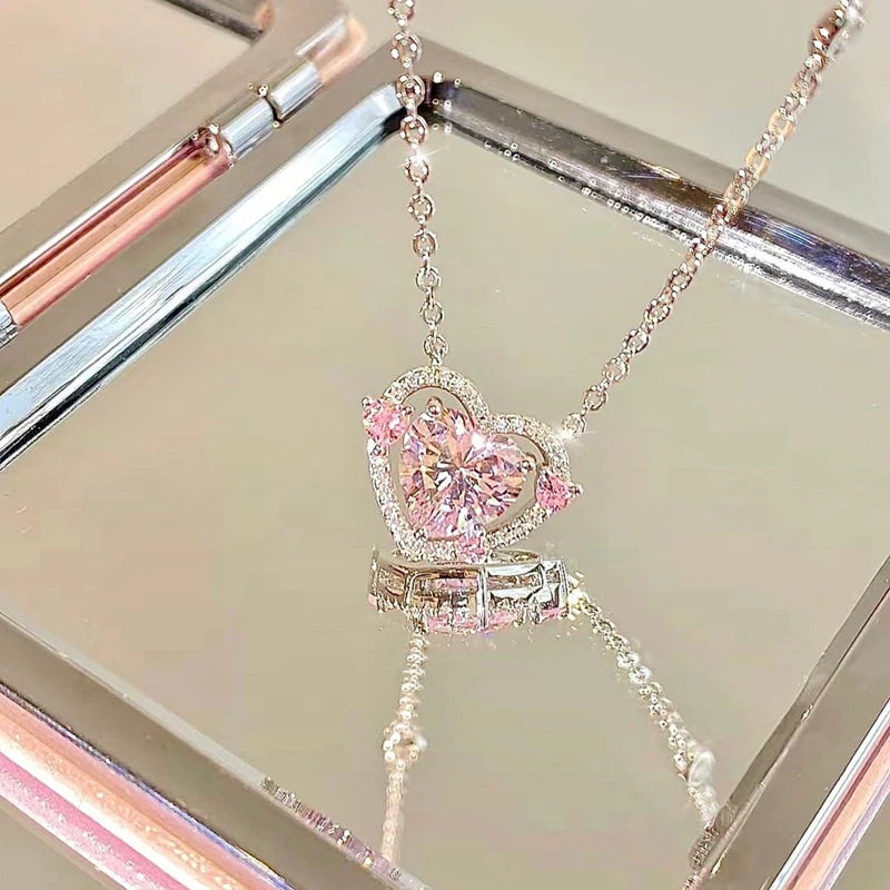 New 925 Sterling Silver Luxury Zircon