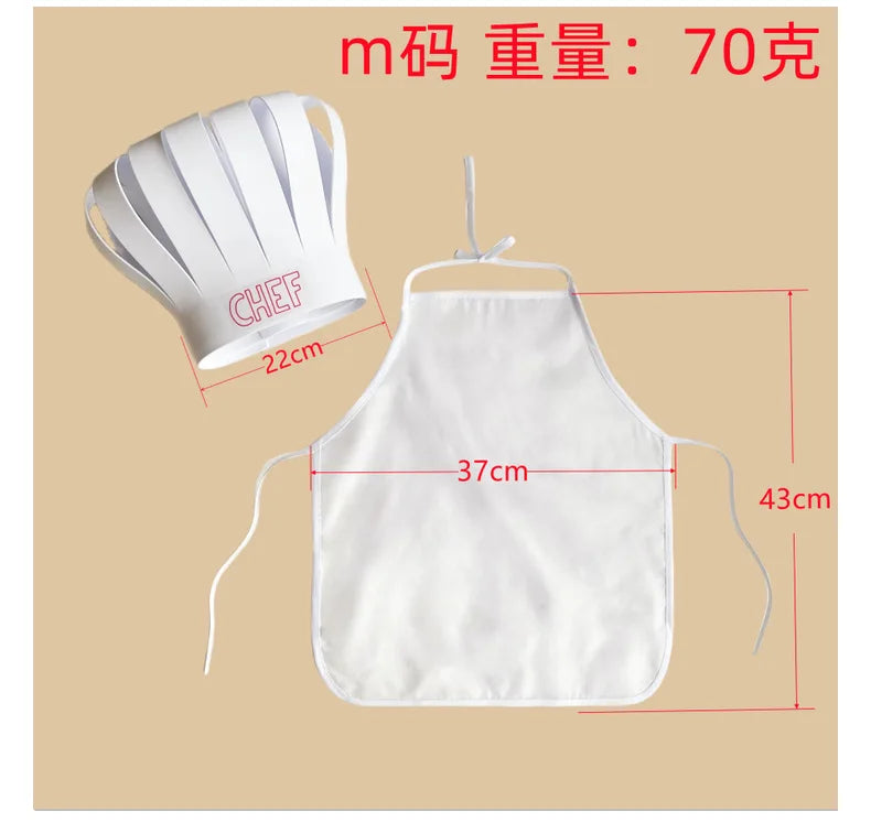 2pcs/set Chef Baby Cook Costume