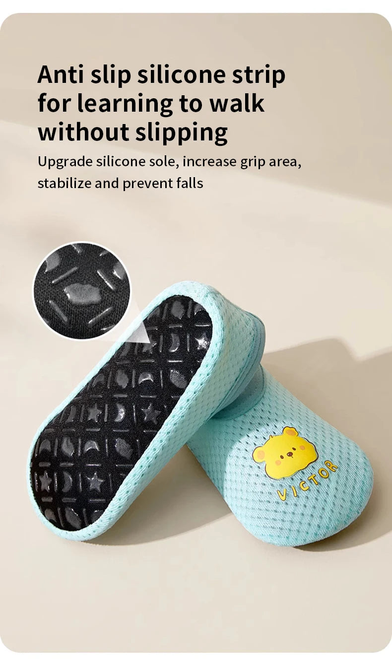 Baby Non-Slip Socks – Breathable Indoor Floor Shoes for Toddlers