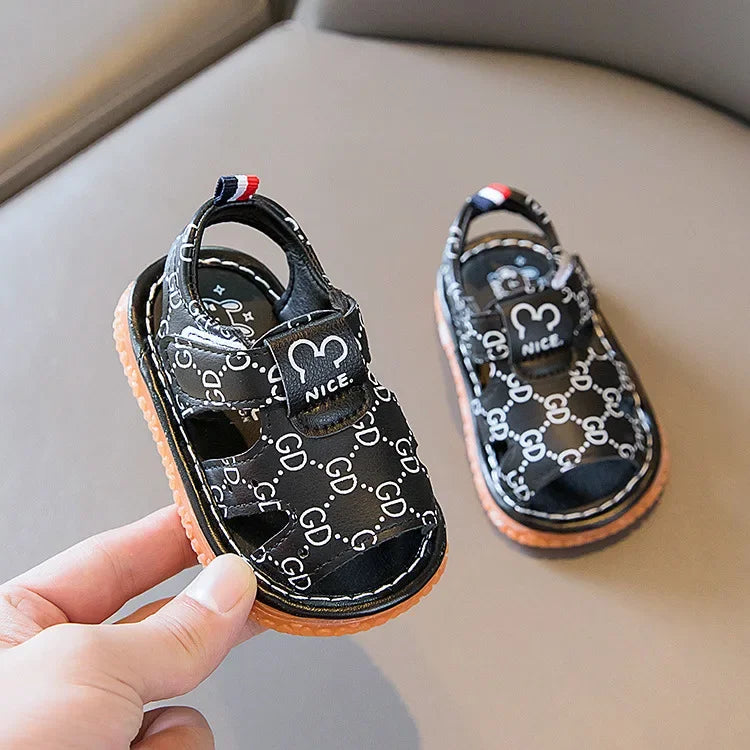 Kids Summer Sandals – Cute Cartoon Non-slip Toddler Shoes for Boys & Girls