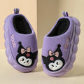 Kids’ Cotton Slippers – Warm, Anti-Slip Cartoon Plush Shoes