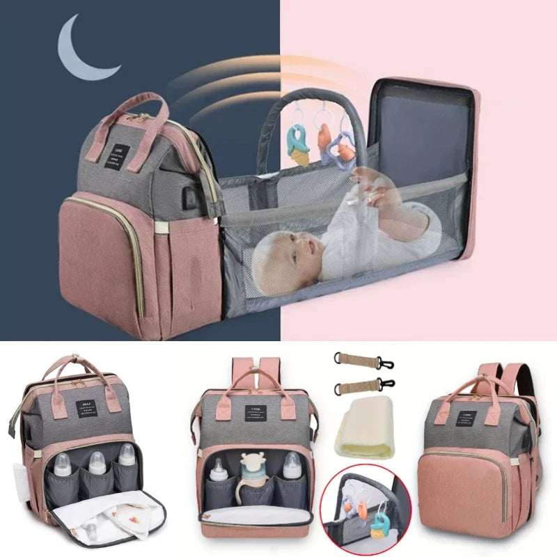 Portable Maternity Bag – Baby Travel & Diaper Organizer