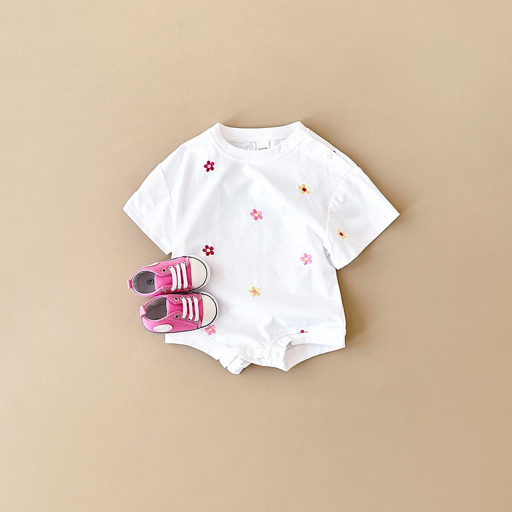 Jumpsuit Cotton Infant Bodysuit Girls  0-18M