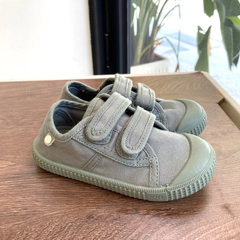 Toddler Kids Retro Canvas Sneakers