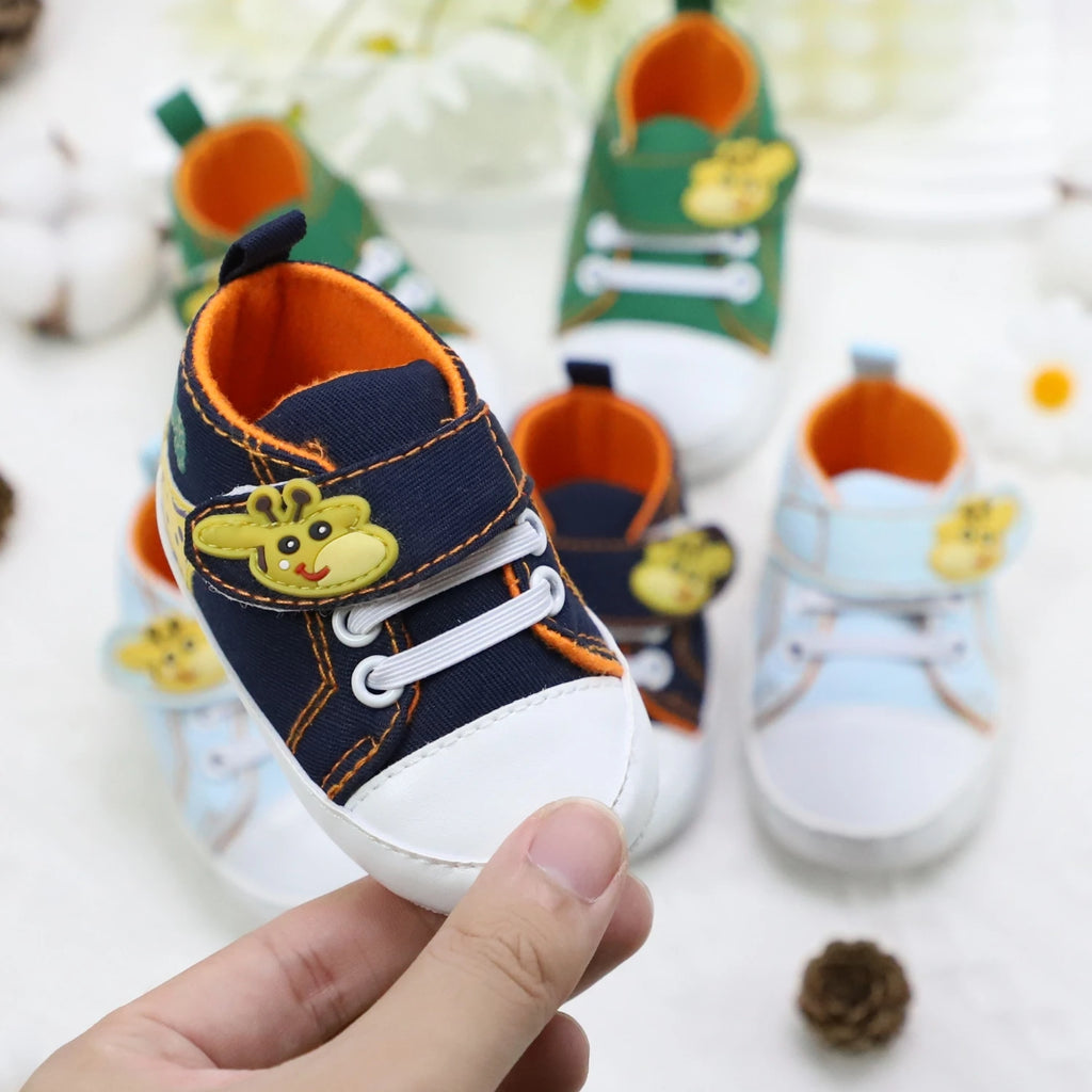 Cute Cartoon Comfortable Sneakers For Baby Boys