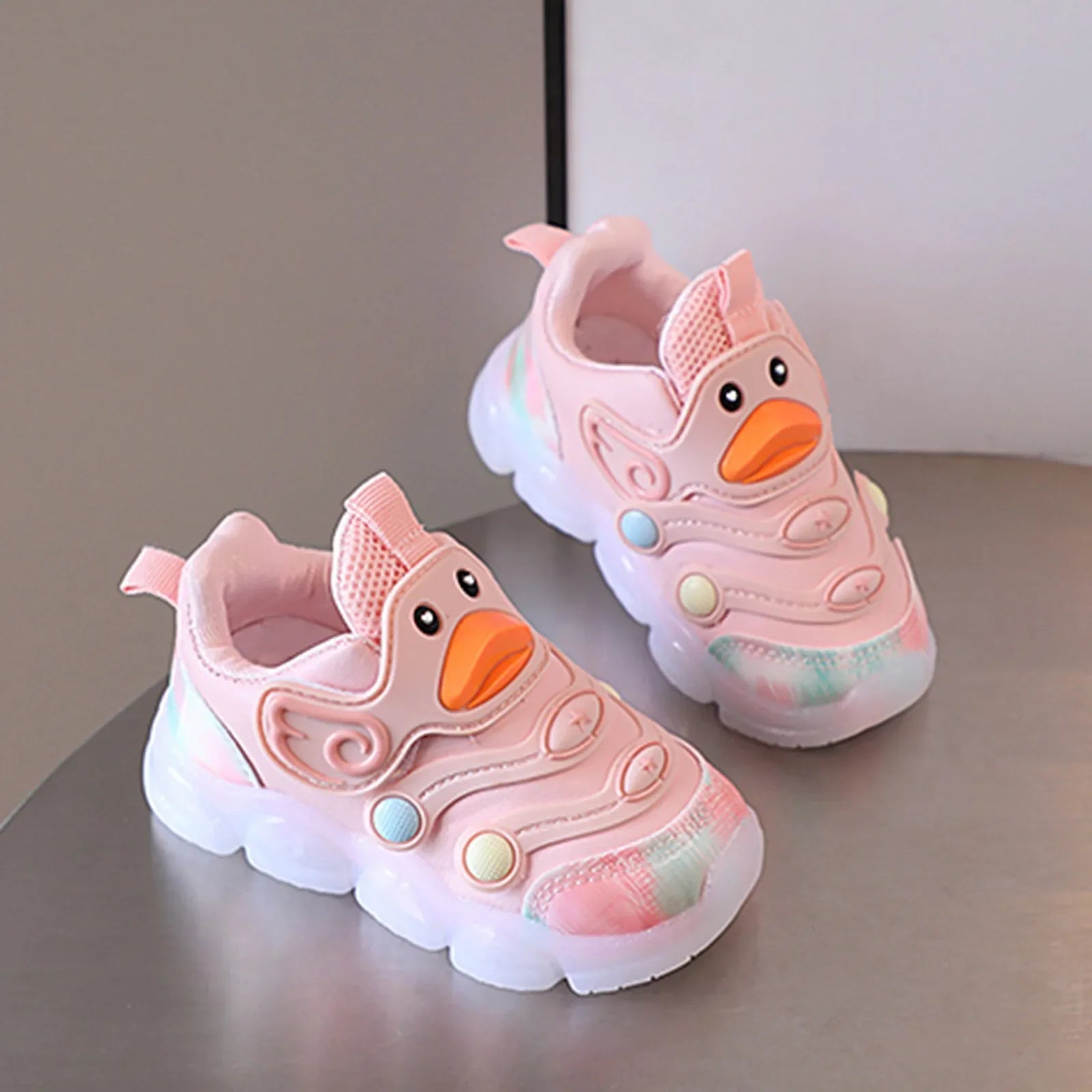 Kids’ LED Sneakers – Breathable, Light-Up Shoes