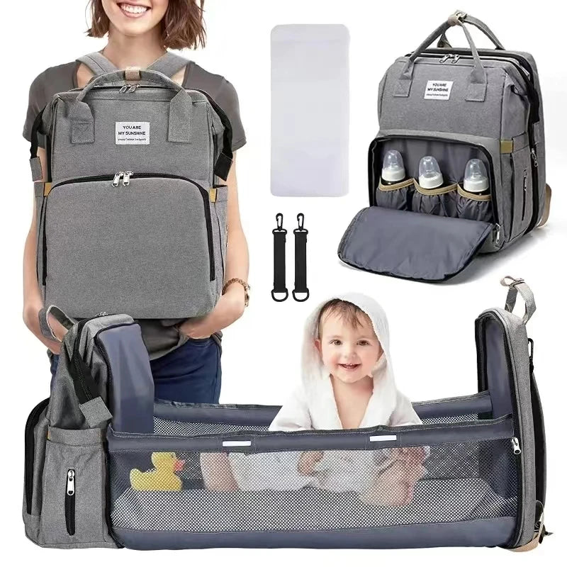 Mommy Bag – Foldable Bed & Changing Station