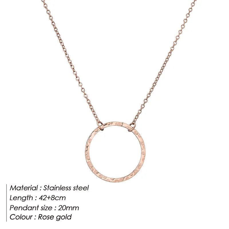EManco Genuine Classic Necklace Design Round