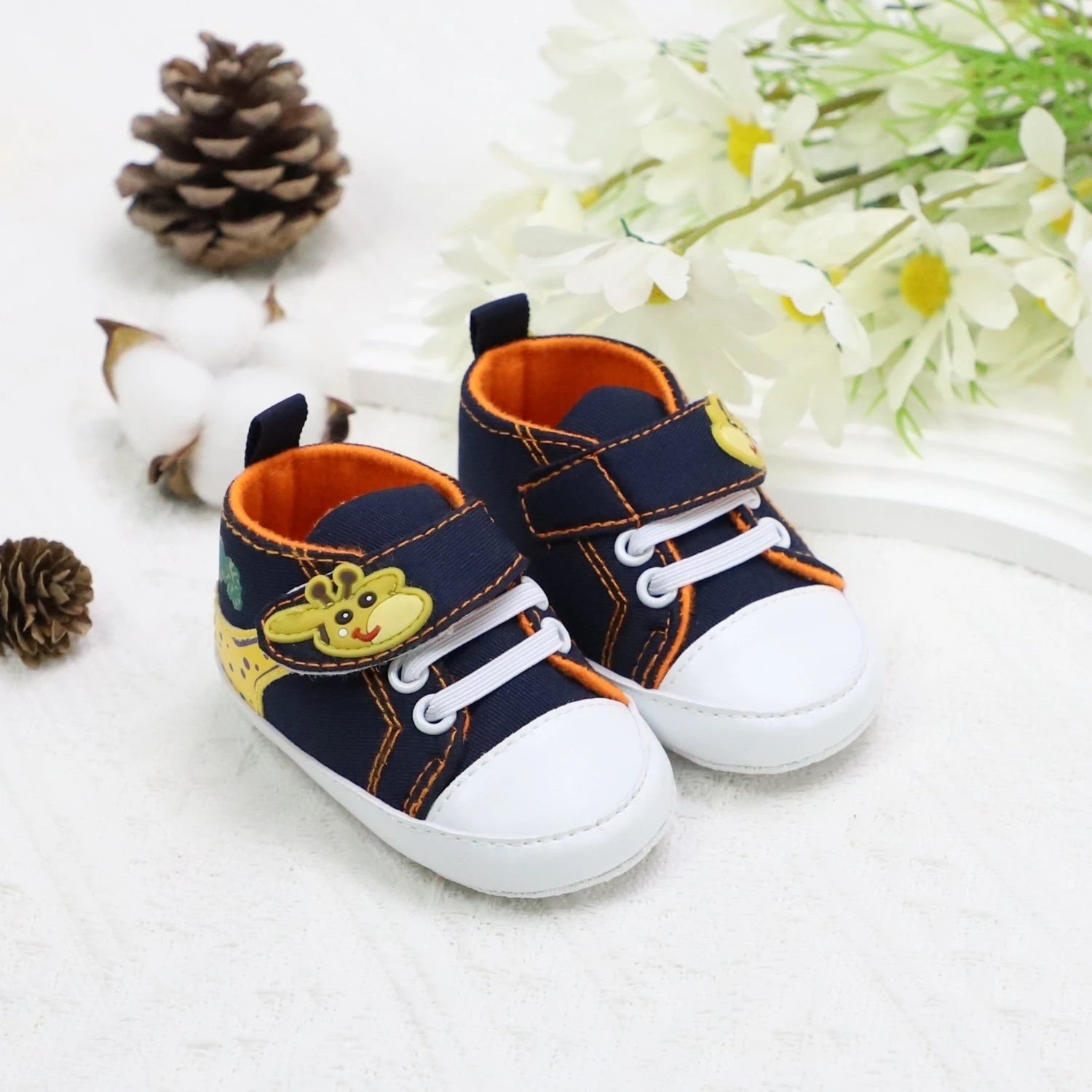 Cute Cartoon Comfortable Sneakers For Baby Boys