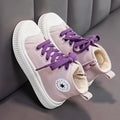 Kids Canvas Sneakers – Zipper Boots, Comfortable & Breathable Shoes