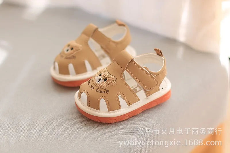 Baby Toddler Cartoon Sandals (0–2 Years)