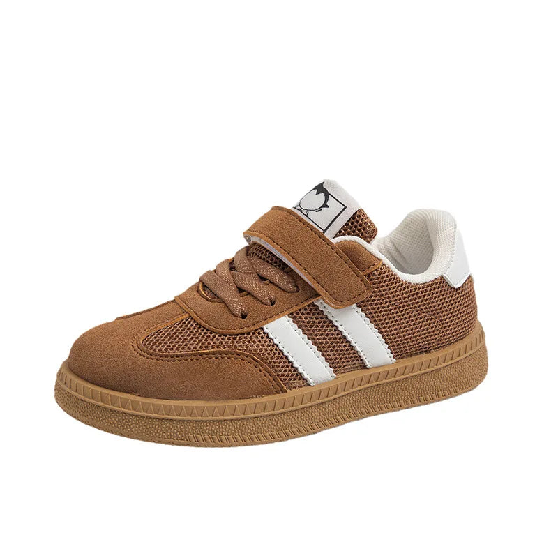 Kids’ Lightweight Skate Sneakers – Breathable, Non-Slip Shoes