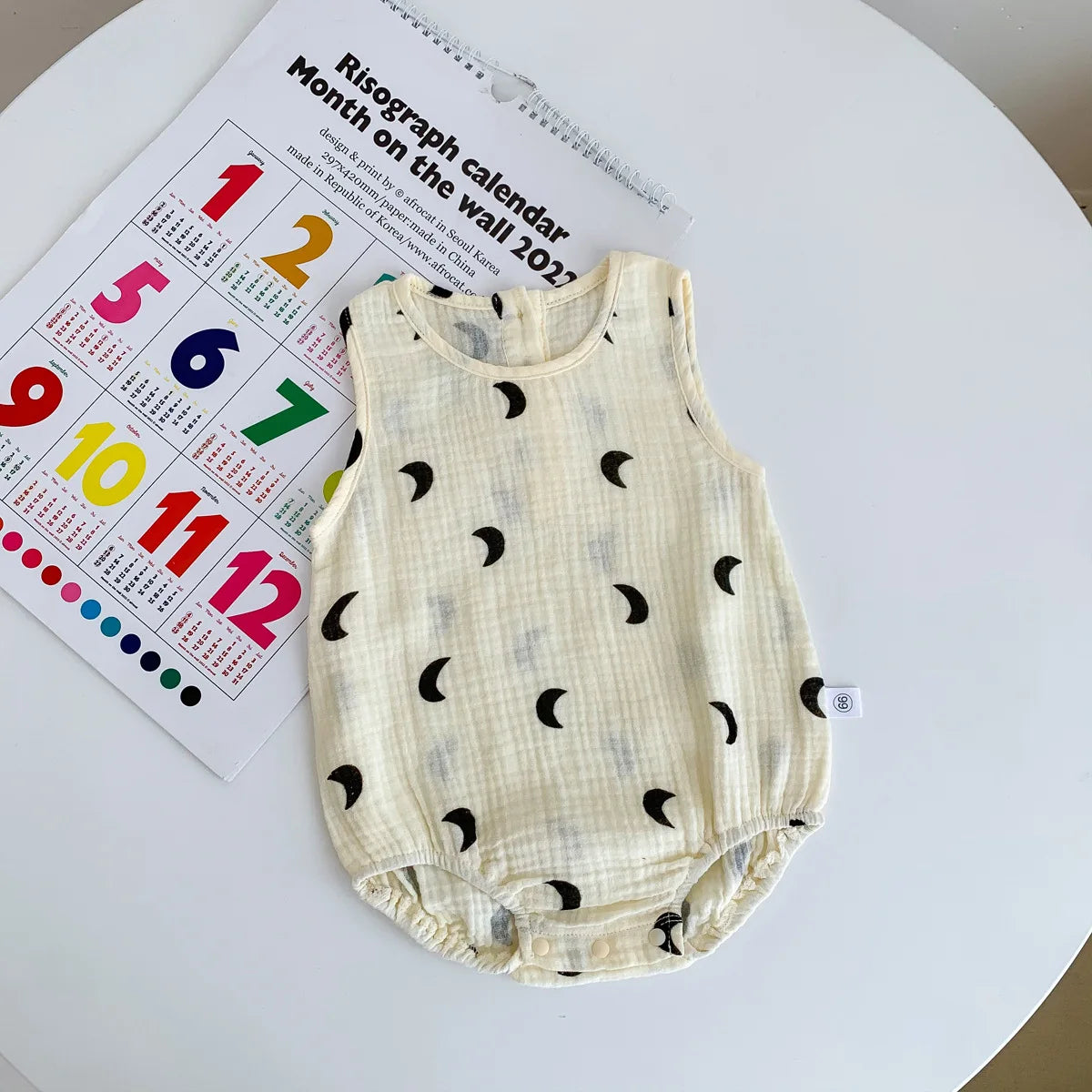 Cute Baby Summer Bodysuit – Cotton Outfit (0–18M)