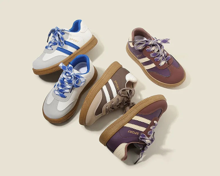 Kids’ German Training Sneakers – Soft Sole Casual Shoes