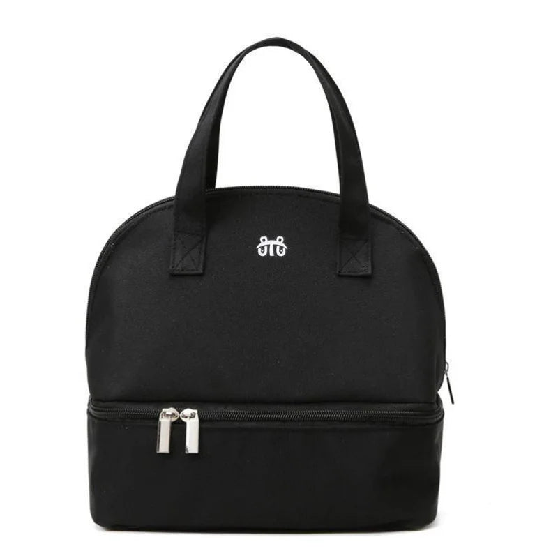 Fashion Mommy Bag – Insulated, Large Capacity, Portable for Travel & Picnic